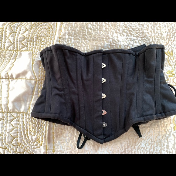 🚨SOLD🚨Cotton Hourglass Curve Waspie Underbust Corset : CS-201 - Picture 13 of 13